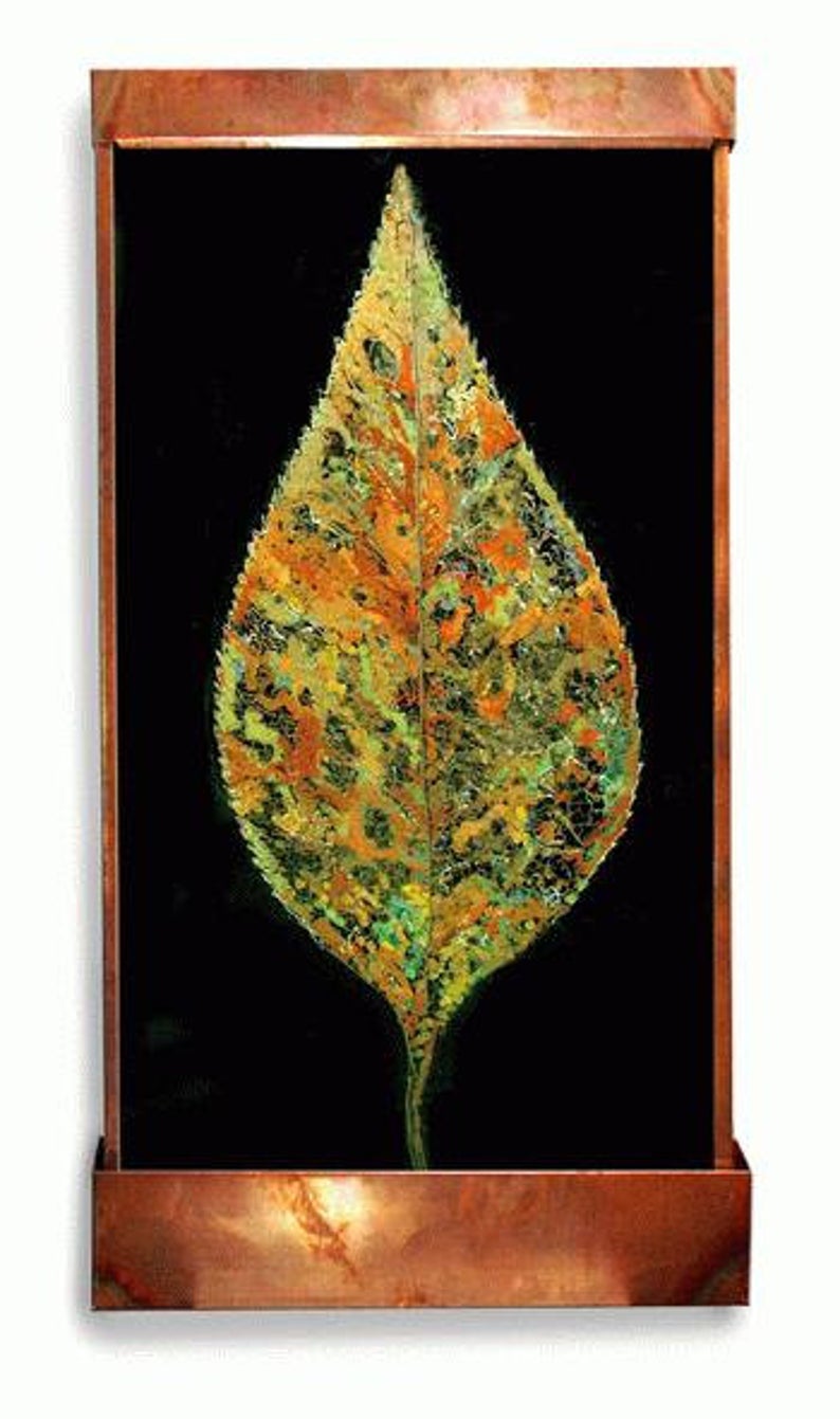 Florentine Leaf Galaxy Wall Fountain