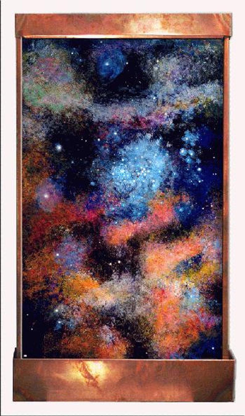 Doradus Nebula The Star Nursery Wall Fountain