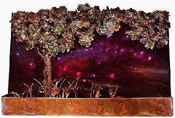 Galaxy Tree Wall Fountain